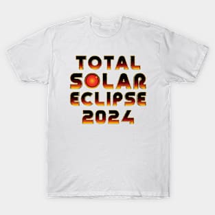 2024 Total Solar Eclipse - Astronomy T-Shirt